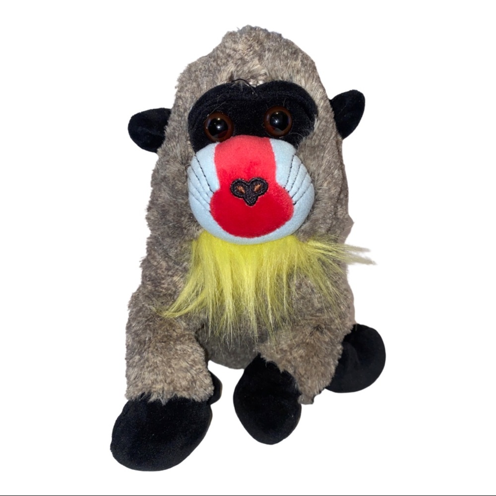 3/$12!! Super soft Baboon stuffed animal